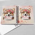 thumbnail image 4 of Happy Mother's Day Corgi with Flower Crown and Greeting Card Spiral Bound Journal Welsh Corgi Dog Lover Gifts Idea 5x7in Spiral Notebook - 13004, 4 of 5
