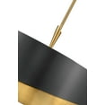 thumbnail image 3 of Extra Large Drum Pendant 8 Light Fredrick Ramond Lighting Fr34318hbr, 3 of 3