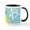 White/Black Inside, variant on CafePress - Punk Rock Easter Chick Mugs - 11 oz Ceramic Mug - Novelty Coffee Tea Cup