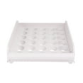 thumbnail image 1 of Stackable Egg Storage Box 30 Grids Egg Container Plastic Egg Tray for Home Kitchen (White, Single-layer), 1 of 9