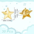 thumbnail image 7 of 30Pcs Star Badge Lapel Pins Gloden Star Badge Pins Veterans Day Star Pins Military Award Pins, 7 of 7