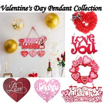 Valentines Day Heart-Shaped Neon Decor Lights USB Battery Operated Double-Use LED Lights for Valentines Day Indoor Outdoor Romantic Party Home Wall Decoration, HAODEJW, Pink