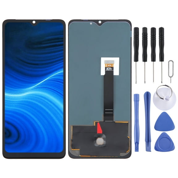 Cellphone Spare Parts  For Realme X2 Pro OLED LCD Screen  With Digitizer Full Assembly For Realme X2 Pro