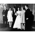 thumbnail image 2 of Wedding Of Julie Nixon To David Eisenhower. L-R John And Barbara Eisenhower Dwight David Eisenhower Ii Julie Nixon, 2 of 2