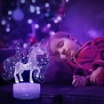 thumbnail image 4 of Luz de noche de unicornio Brillar juguetes para niños bebé, 4 of 5