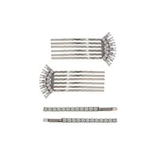 Believe by Brilliance Silver-Plated Hair Coils with Star Motif and