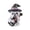 A004- Style D, variant on Halloween Decorations Spooky Cute Ghost Pumpkin Resin Tabletop Figurine Vintage Halloween Decor for Indoor Outdoor Yard Porch Mantel Home Party Single Piece Halloween Decor