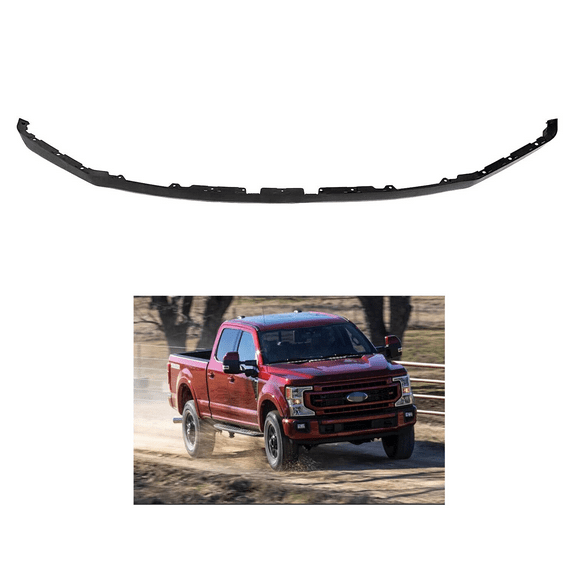 Front Lower Deflector Valance Panel For 2020 2021 2022 Fo-rd F250 F350 Super Duty Replacement LC3Z-17626-CA
