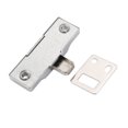thumbnail image 3 of Unique Bargains 13mm Languette en Alliage de Zinc Ressort Verrou Serrure de Porte w Plat Plaque 2pcs, 3 of 5