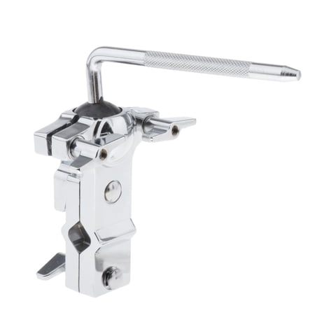 Bass Drum Hoop Mount Cowbell Holder, Fixed Mount Clip For Blocks, Tambourine