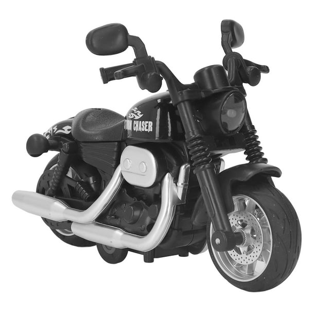 Pull Back Motorcycle Toy, Sound Lighting Motorcycle Model Toy Beautiful Appearance Alloy Firm For Collection