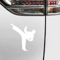 thumbnail image 3 of Magnets in Motion Martial Artist Male Car Magnet White, 3 of 4