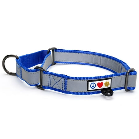UPC: 0735255515619 | Pawtitas Martingale Dog Collar Puppy Collar Reflective Dog Collar Training Dog Collar Dog Collar Large Dog Collar Blue Dog Collar
