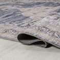 thumbnail image 5 of JONATHAN Y WASHABLE 4 x 6 Area Rug, Wincer Chenille Cottage Medallion - Dark Gray/Yellow, WSH202C-4, 5 of 9