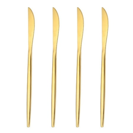 

4pcs stainless steel creative western tableware