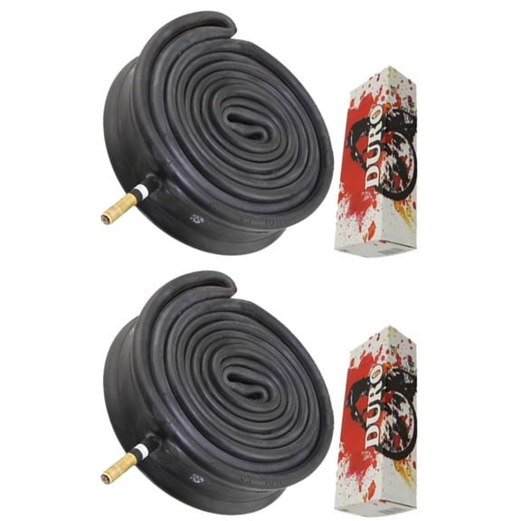 2 Duro Tube 29 x 1.90/2.125 48mm Thorn Resistant Schrader/Valve. Pair of Tubes. Two Tubes.