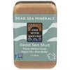 ONE WITH NATURE, SOAP BAR DEAD SEA MUD, 7 OZ, (Pack of 3)