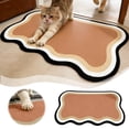 thumbnail image 1 of Tong Feeding Area Mat For Cats Slip Feeding Pad For Kitchen And Floor Easy To Clean Cat Litter Pad Alternative, 1 of 6