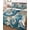 Beige, variant on Twin XL Quilt Bedding Set, Ocean Seahorses Reversible Summer Quilt 3 Pieces, Coastal Animals Seaweed Strafish Compass Blue Lightweight Bedspreads Coverlets with 2 Pillow Shams for All Seasons