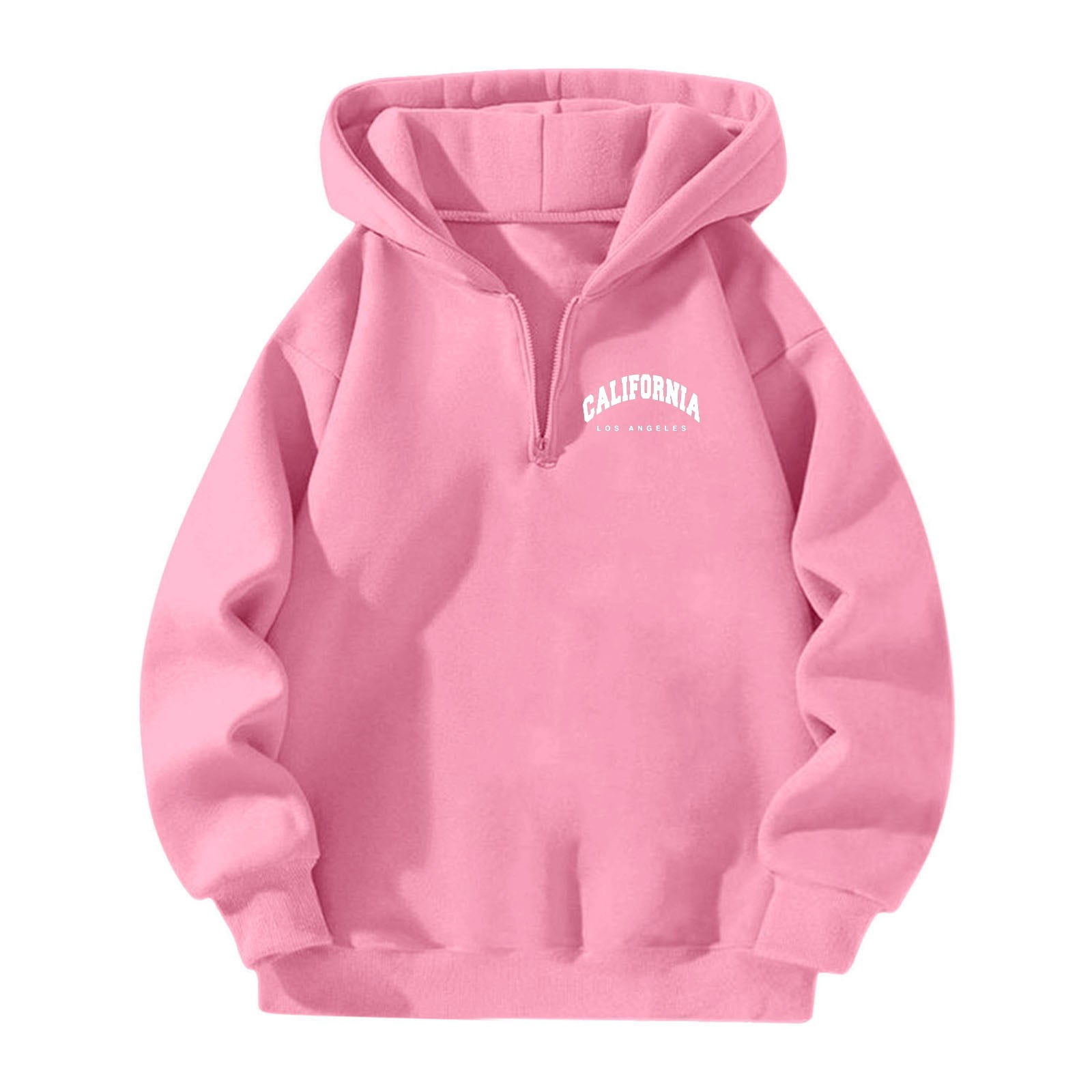 Hoodies for Women 2025 California Los Angeles Hoodie Long Sleeve Graphic Y2K Hoody Hooded Sweatshirt Women Pullover