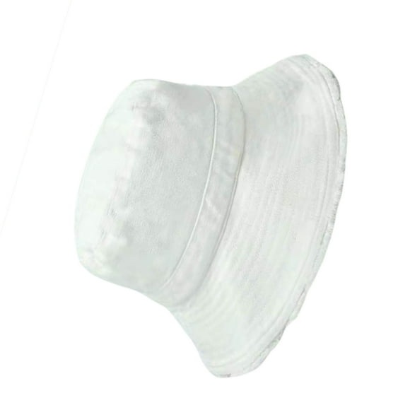 Anti-sun Hats All-match Solid Color for Teenager Adults Cotton Suncreen Summer Women Caps Daily Wear Wide Brim Fisherman Hat Teenager Adults White