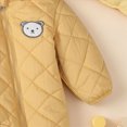 thumbnail image 7 of 18-24 Months Toddler Kids Boys Girls Onesies Snowsuits Toddler Winter Clothes Solid Romper Hooded Jumpsuit Warm Outwear Jackets Little Kids Winter Outfits, 7 of 7