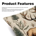 thumbnail image 2 of Elk Deer Luxurious Velvet Throw Covers Pillow Inserts - Set of 2 Throw Pillows with Unique Patterns - 16x16, 18x18, 20x20 Inches for Home Decor and Gifts, 2 of 6