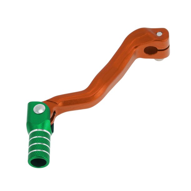 Palanca de cambio de marcha de motocicleta plegable para Bosuer M4, palanca de cambio de pedal en tono naranja, verde y plateado