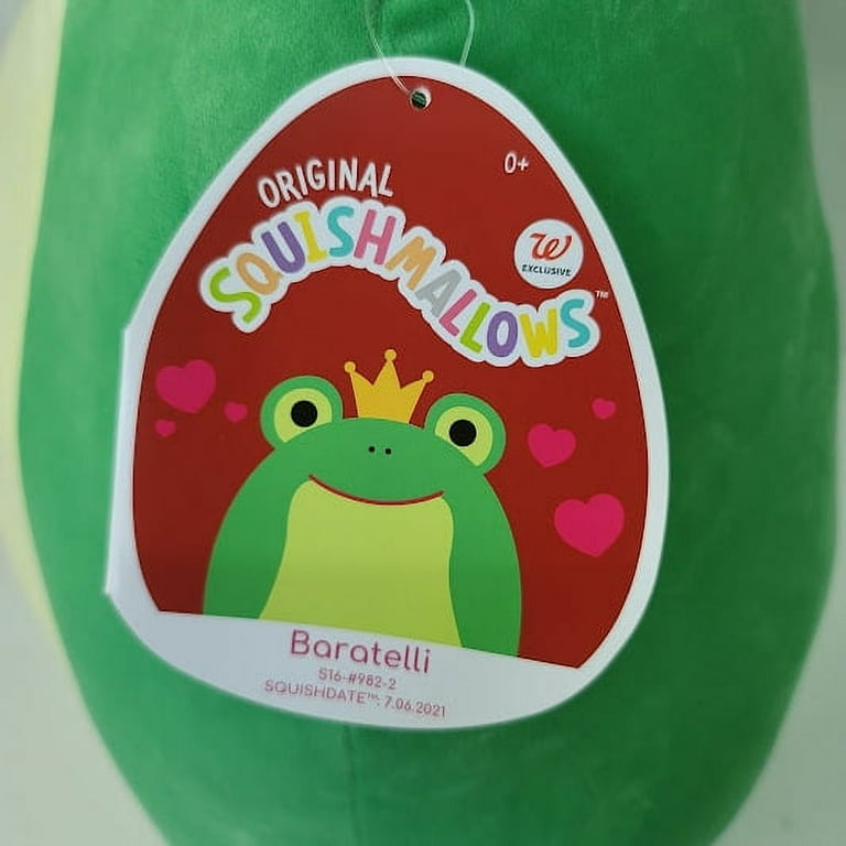 Squishmallows Bartelli Frog Plush - 5 Inch Valentines Squad Super Soft Stuffed Animal Toy