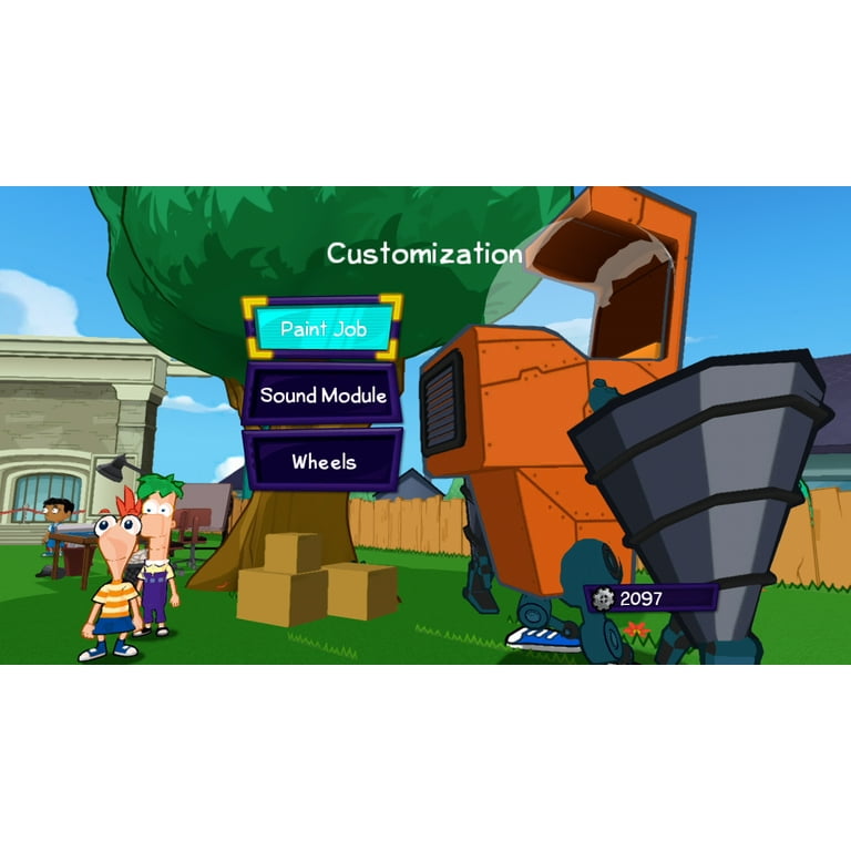Phineas and 2024 ferb xbox 360