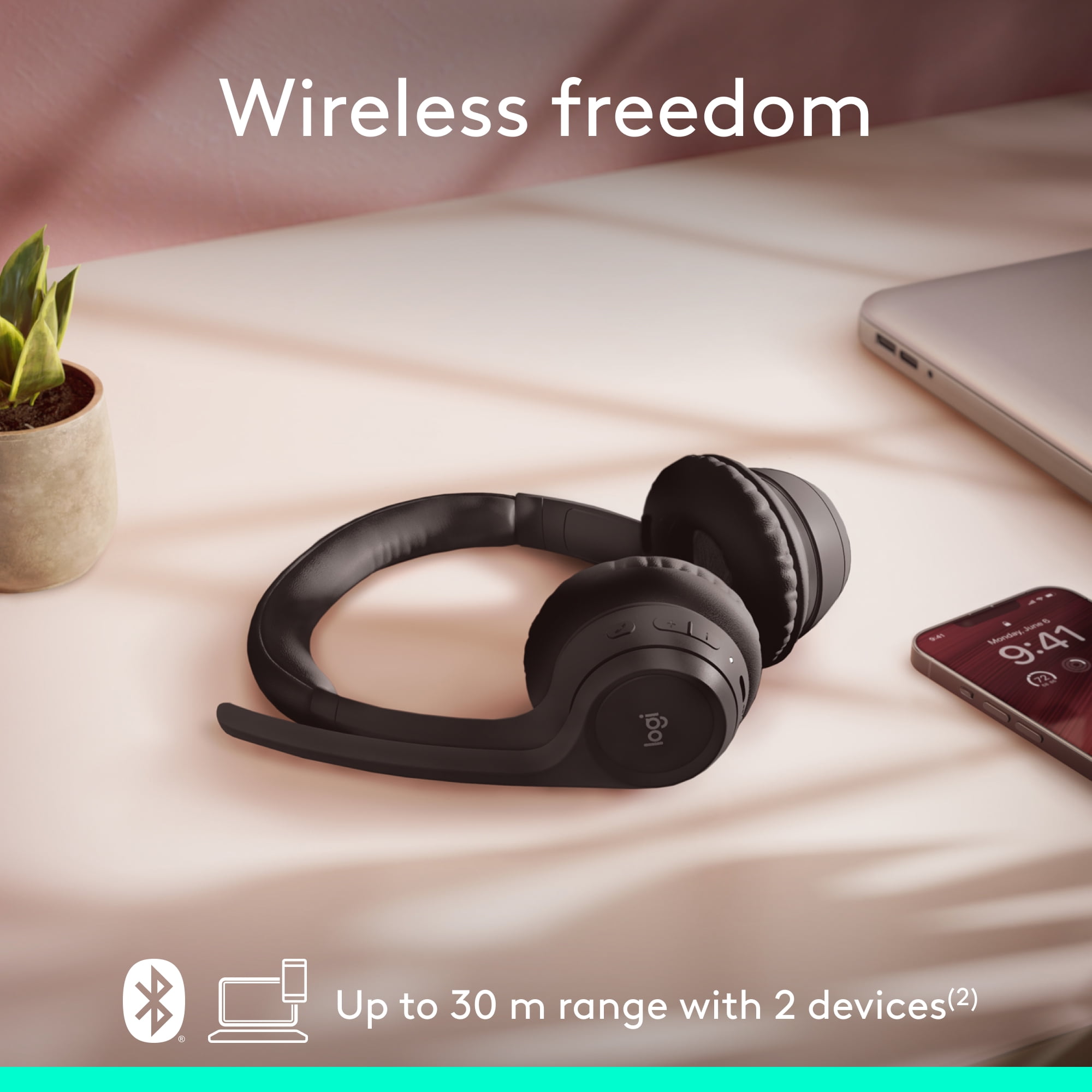 Logitech Zone 300 Wireless Bluetooth Headset 981-001406