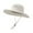 Beige, variant on MEICHEN Sun Hat for Women and Men, Solid Color Wide Brim Bucket Hat Adjustable Outdoor Rain Hat for Fishing Hiking Camping, Fall Winter Fashion Accessories