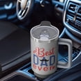 thumbnail image 4 of Best Dad Ever Insulated Tumbler 40oz Stainless Steel, Dad Gift with Leakproof Lid & Straw, Father's Day Christmas Birthday Present from Wife Daughter Son, 4 of 5