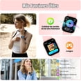 thumbnail image 4 of Weeiluoq Reloj Inteligente Mujer,Relojes smartwatch Deportivos,120+ Modos Deportivos,con Monitor De Frecuencia Cardíaca,GPS,Touch Screen, Bluetooth, Compatible con Android & iOS (Rosa), 4 of 5