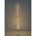 thumbnail image 2 of 5.8Ft White Pre-Lit Birch Tree with 1099 LED Lights Christmas Holiday Decor Indoor Use Only, 2 of 5