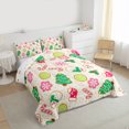 thumbnail image 3 of Feelyou Cartoon Xmas Tree Bedding Comforter Set, Winter Christmas Twin Comforter Sets, Teens Kids Boys Girls Reversible Bedding Set, Breathable Home Decor, 2-Piece, 3 of 8