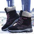 thumbnail image 4 of Bottes Décontractées Confortables à Bout Rond pour Femmes, Talon Bas, Chaussures Courtes Solides, 4 of 8