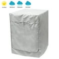 thumbnail image 1 of Fabrics Upgrade Washing Machine Cover Waterproof Dustproof Home Sunscreen Laundry Silver Coating, 1 of 1