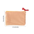 thumbnail image 3 of Rewenti Women'S Coin Purse Classic Small Checkered Portable and Convenient for Use Color Blocking Stationery Pouch Large Capacity Multi Func, 3 of 6