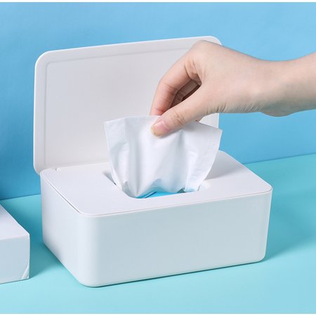 Distributeur Lingettes Bébé NIYANGLE Lot De 2 - Pochette Rechargeable Compacte Et Imperméable