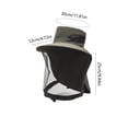 thumbnail image 3 of Mosquito Net Hat with Hidden Breathable Mesh,Womens Sun Hat Outdoor UV Protection,UV Protection Hat for Outdoor Fishing Gardening, 3 of 7
