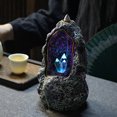 thumbnail image 2 of 1Pc Creative Resin Incense Burner Home LED Censer Adornment (Assorted Color), 2 of 8