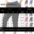 thumbnail image 3 of XL-5XL Plus Size Capri Leggings for Women Tummy Control Capri Yoga Pants High Waisted Stretchy Mid-calf Length Pull on Tights Jegging Gray 4XL, 3 of 7