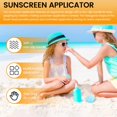 thumbnail image 4 of Aplicador de Protector Solar para Niños, Juego de Brochas de Protección Solar, Aplicador de Loción de Protección Solar, Aplicador de Protector Solar de Viaje, 3 Piezas, 4 of 5