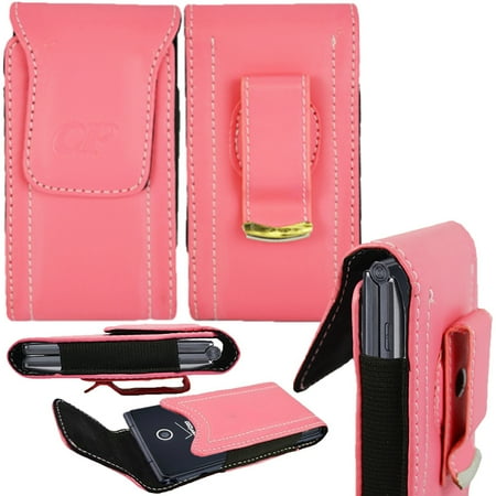 Pouch Snap - For Coolpad Snap Pink Pouch Case Swivel Clip