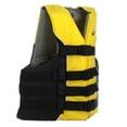 thumbnail image 3 of Seachoice Level 70 Life Jacket, Deluxe Adjustable 4-Belt Ski Vest, Yellow and Black, Size S/M: 32-40 In. Chest, 3 of 4