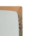 thumbnail image 2 of Ambesonne Tree Fitted Sheet, Sunrise Branches Misty Sky, Twin Size, Slate Blue Orange Peach, 2 of 2
