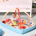 Costway 3 In 1 Multifunctional Baby Infant Activity Gym Play Mat