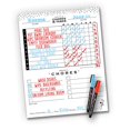 thumbnail image 2 of Jennakate - Chore Chart for Kids, Teens & Adults -Dry Erase Magnet -Routine, Behavior & Homeschool Schedule -Mid Mod Style (11"x14" - with Marker), 2 of 4