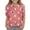Red, variant on Grblisyd Girls Casual 3/4 Sleeve T Shirts Kids Cute Animal Print Crewneck Tops Graphic Tees Blouse for 10-12 Years